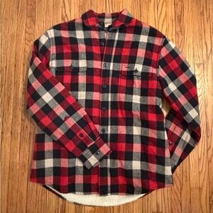 Men's JCrew Sherpa Shirt Jacket